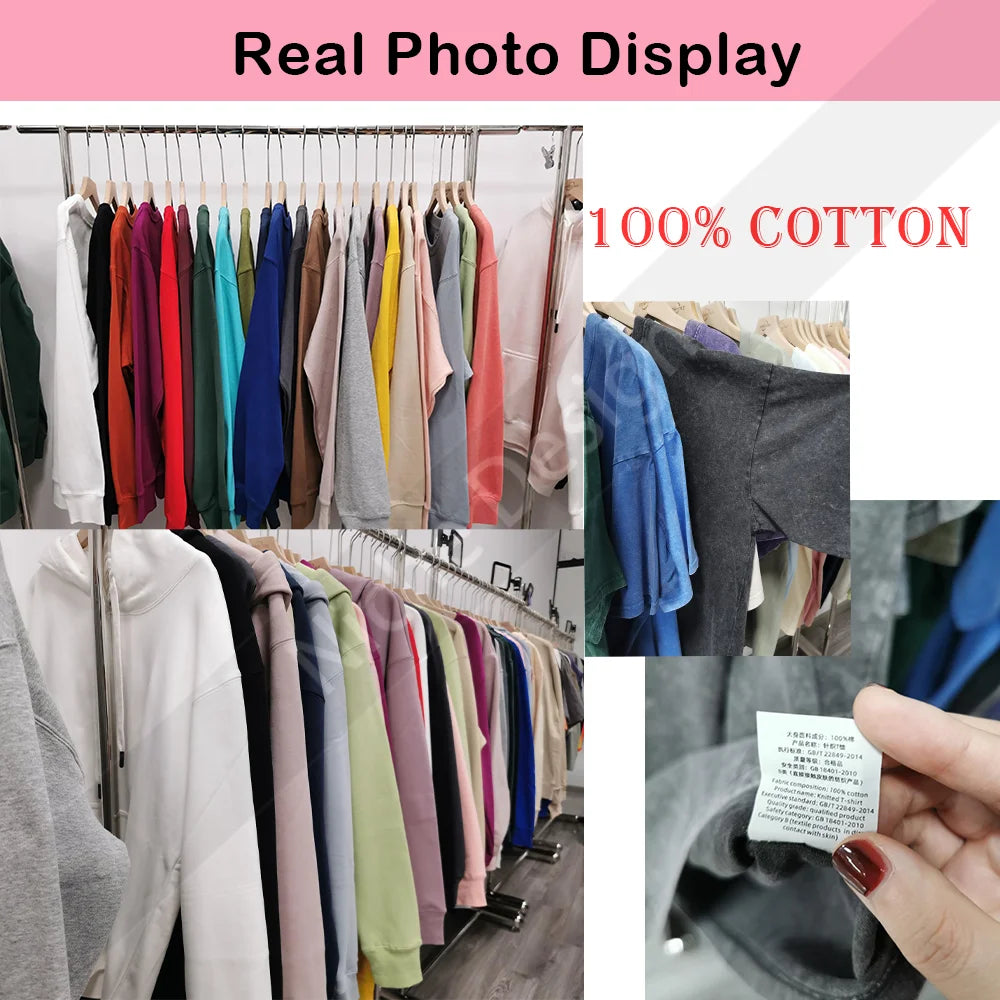 Washed Graphic Oversized Hoodie Women