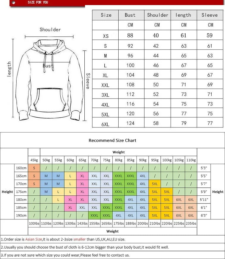 Racing Style Long Sleeve Hoodie