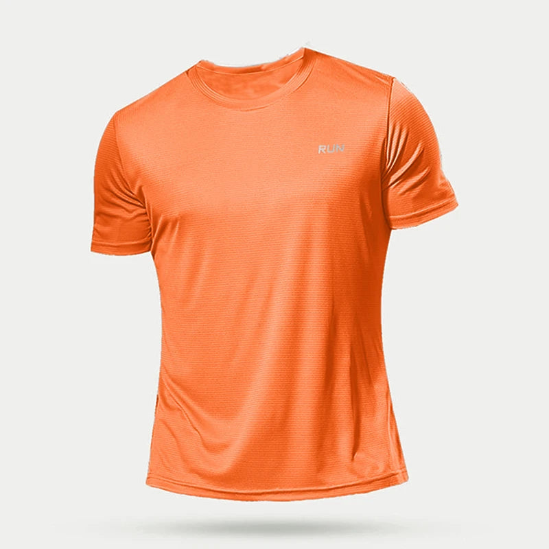 Men Short Sleeve Gym t-Shirts Oversized t-Shirt Tees For Men Football t Shirt Jersey Summer Quick Dry Soccer Top Man Clothing