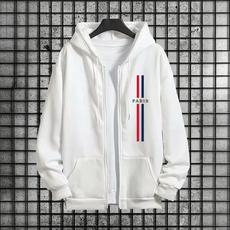 Womens Tracksuit Set 2026 Streetwear Paris Fashion 2 Pieces Outfit Zipper Hoodie and Joggers Autumn Winter Casual Sportswear