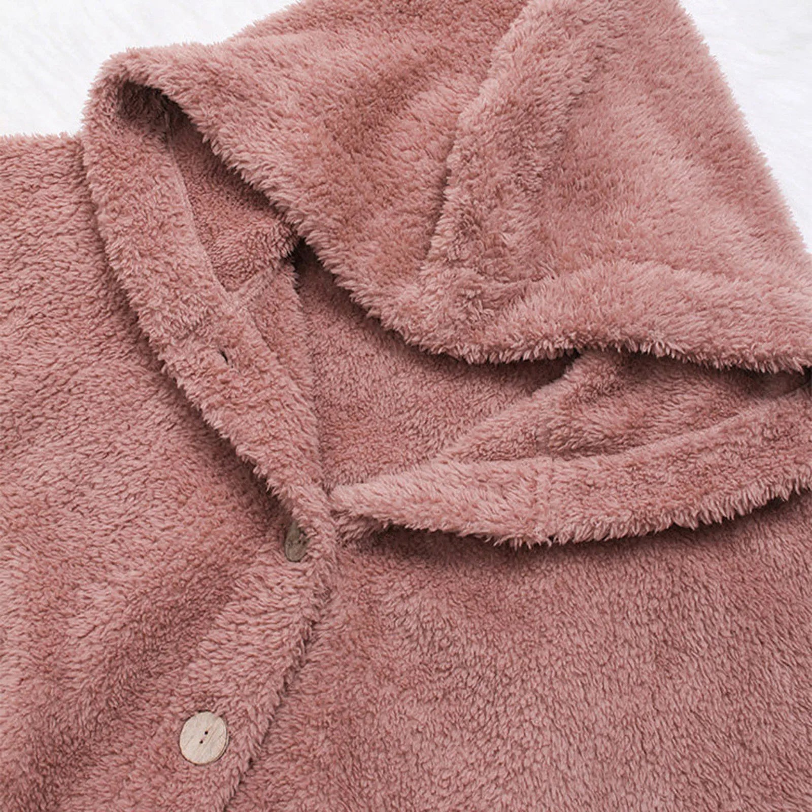 Plush Wool Blend Winter Coat