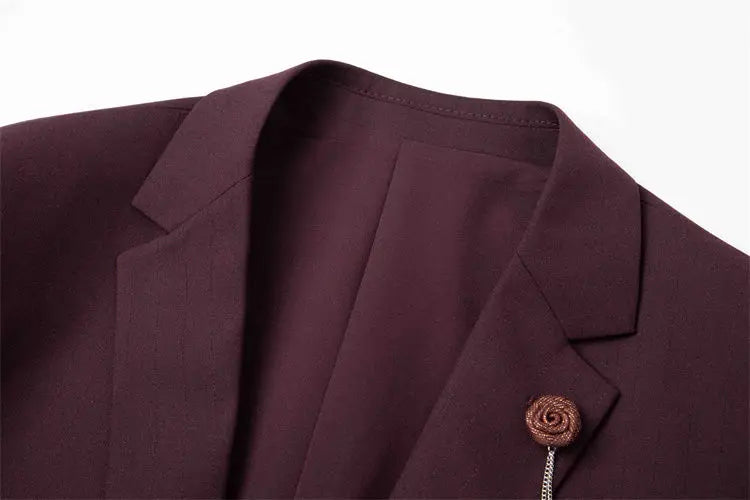 Modern Wedding Business Suit Set