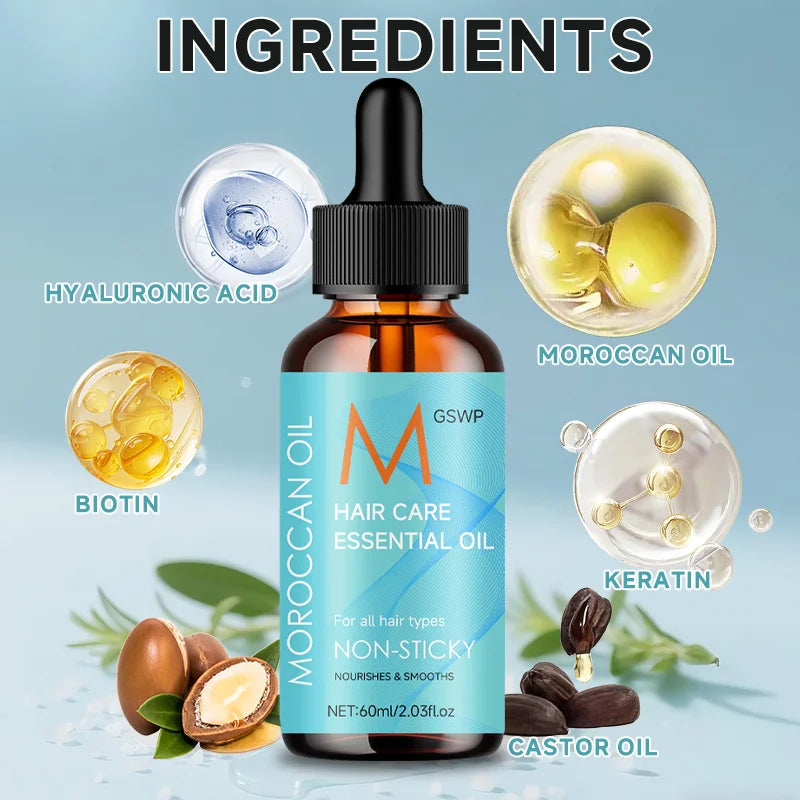 Moroccan Argan Smooth Shine Hair Oil