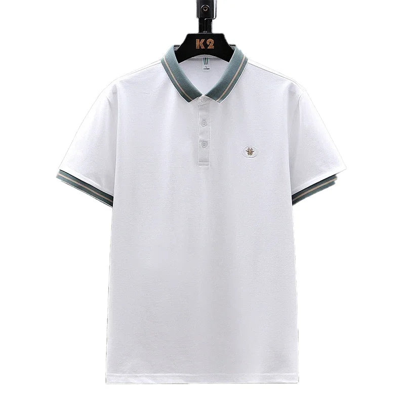 Loose Plus Size Cotton Polo