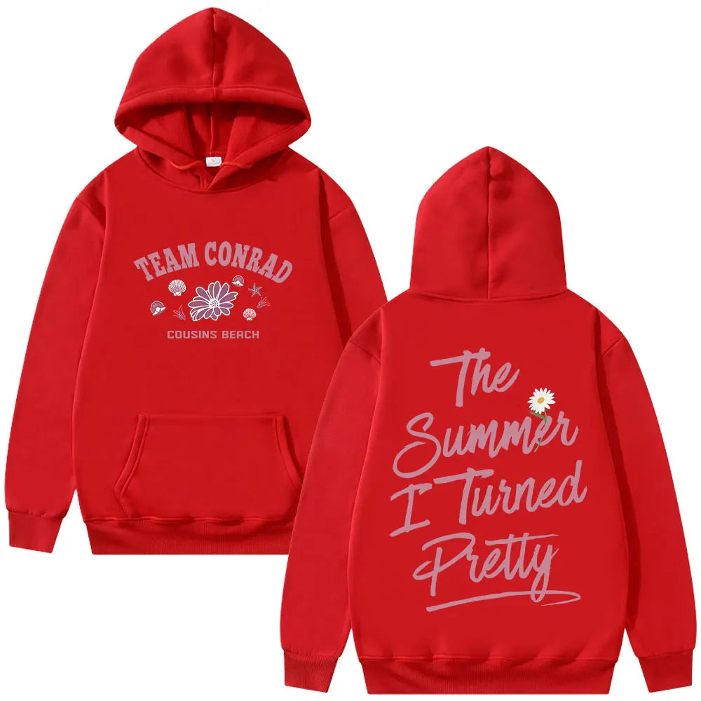 Team Beach Double Print Hoodie