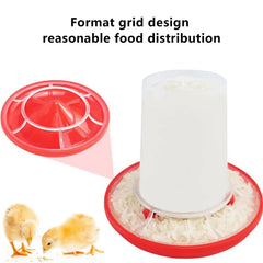 Chicken Feeder Automatic Chicken Feeders Poultry Feeding & Watering Supplies for Farm Pet Outdoor Baby Barn Family Livestock