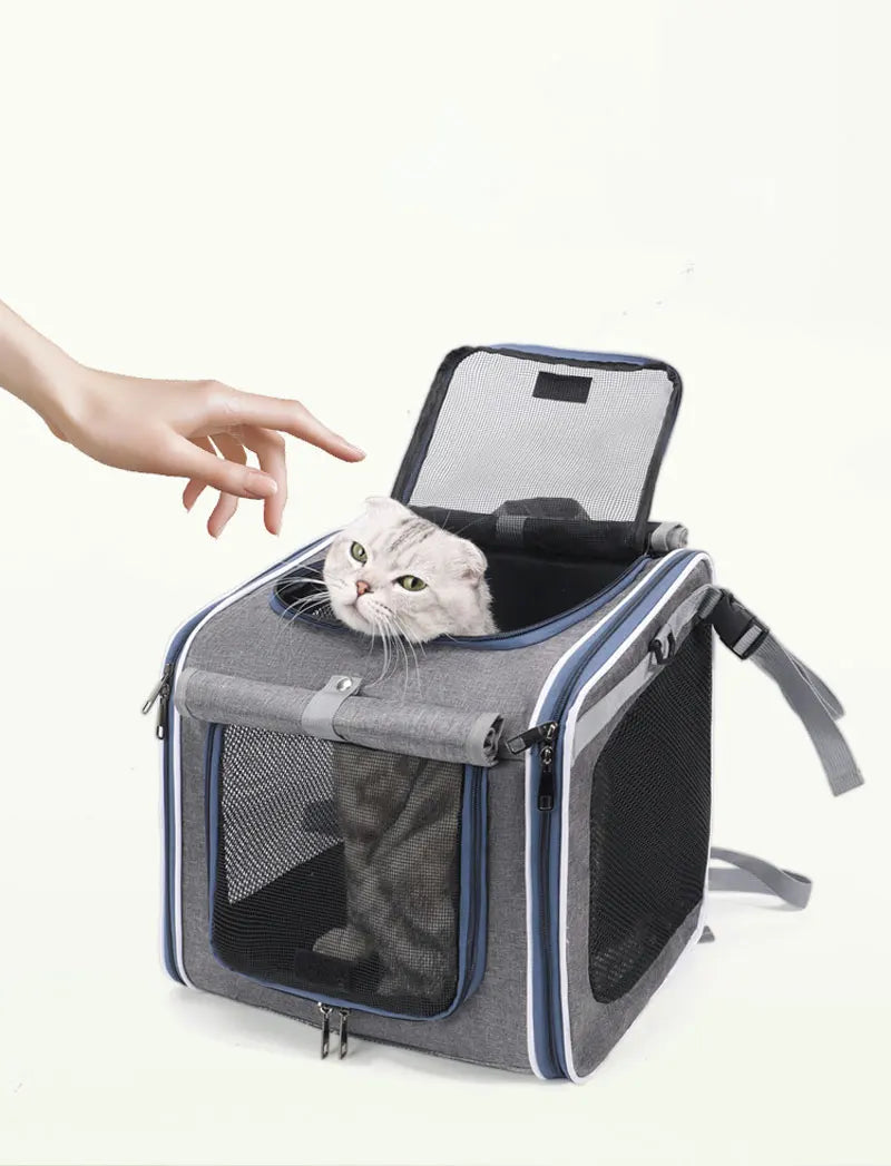 Bicycle Carrying Cat Bag Dog Bag Pet Bag Portable Backpack For Outdoor Use Suitable For Carrying Bicycles And Motorcycles