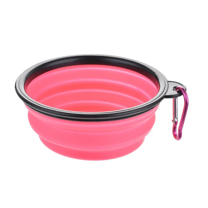Durable TPR Collapsible Travel Bowl