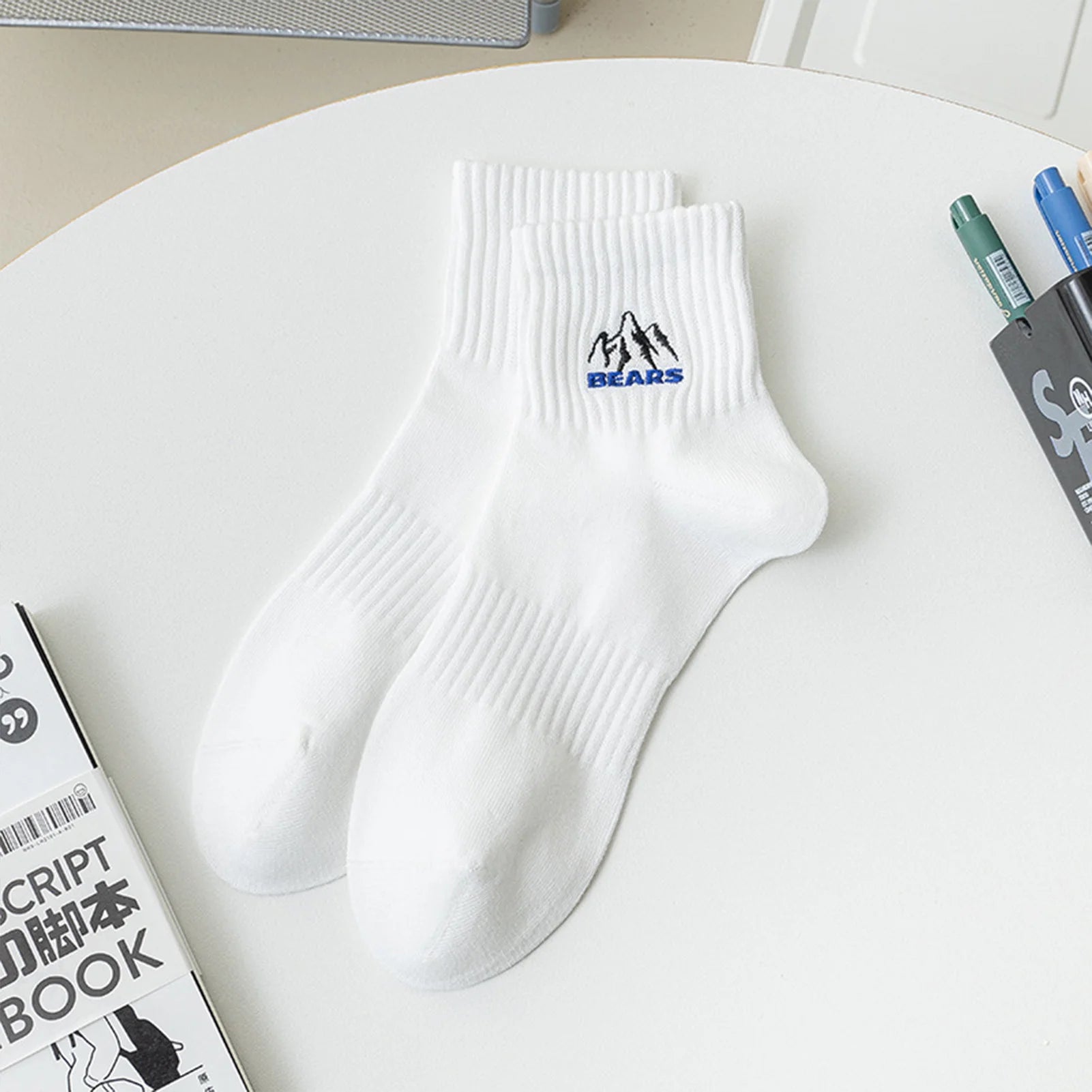 Cozy Non Slip Crew Socks