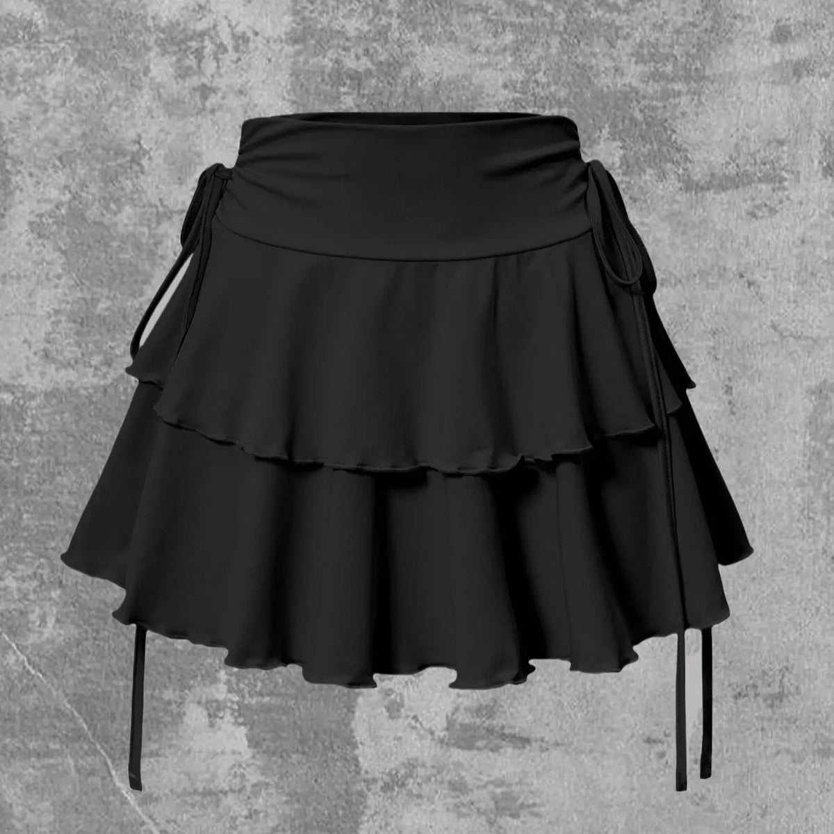 Modern High Waist Mini Skirt