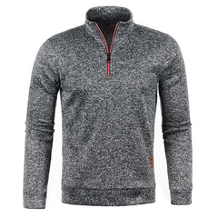 Men Sweatshirts Spring Thicker PulloverHalf Zipper Pullover for Male Hoody Man Sweatshir Autumn Solid Color Turtleneck Sweaters