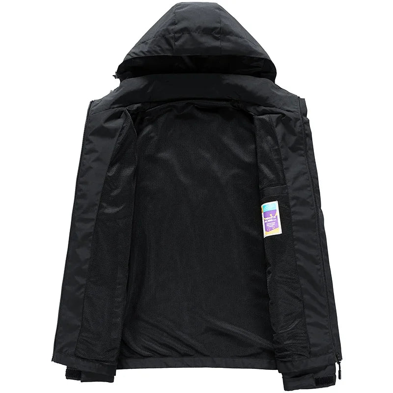 Waterproof Outdoor Hooded Men Jacket