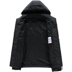 Waterproof Outdoor Hooded Men Jacket