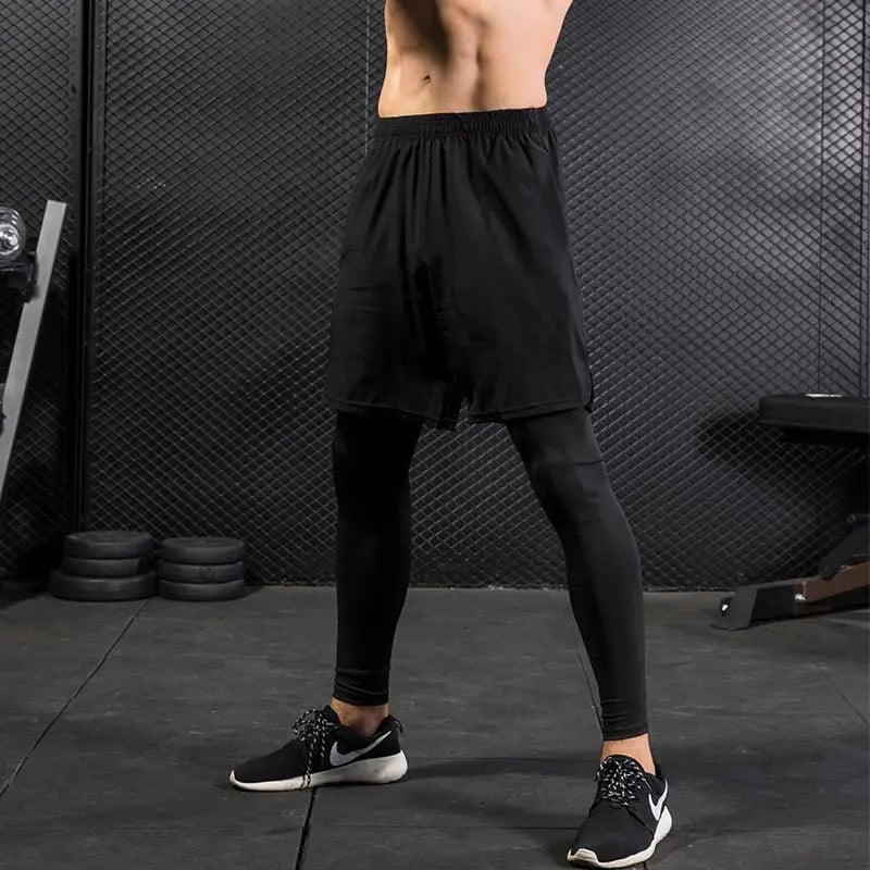 Two In One Training Jogger Pants