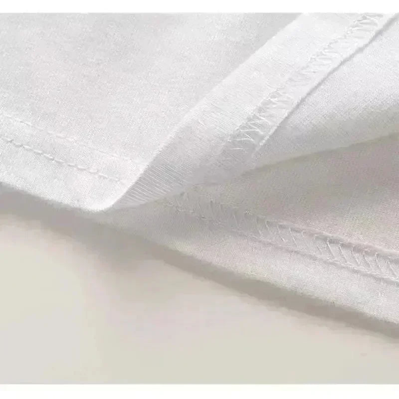 Luxury Embroidered Cotton Summer Tee