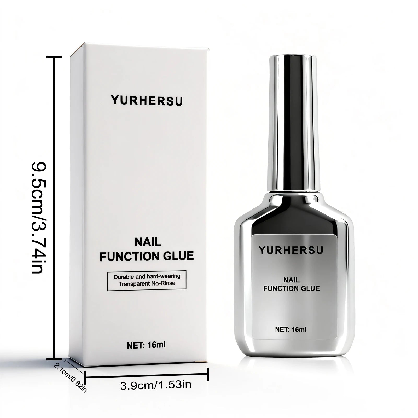 Nail Function Glue Super Strong UV LED Gel For False Nail Tips Extension Rhinestone Adhesive