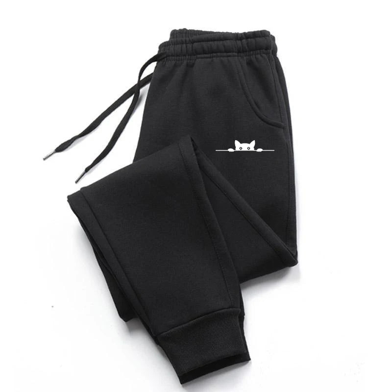 Versatile Soft Women's Baggy Joggers Fashion Comfortable Fitness Sweatpants Trousers