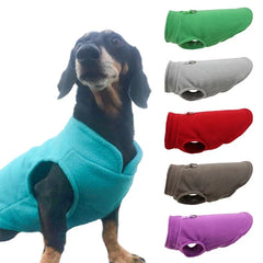 D-Ring Warm Fleece Dog Vest