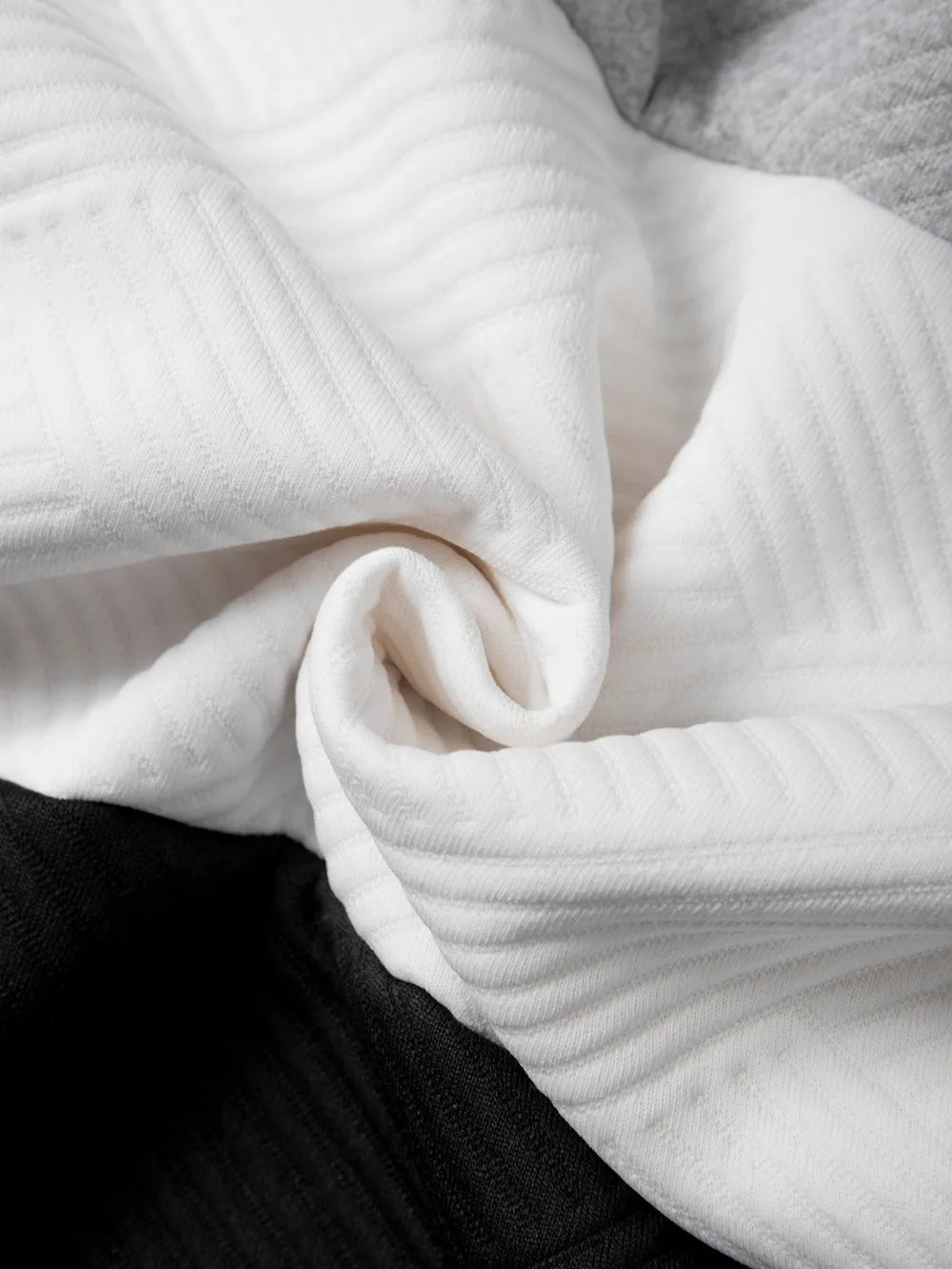 Thick Patchwork Knit Pullover