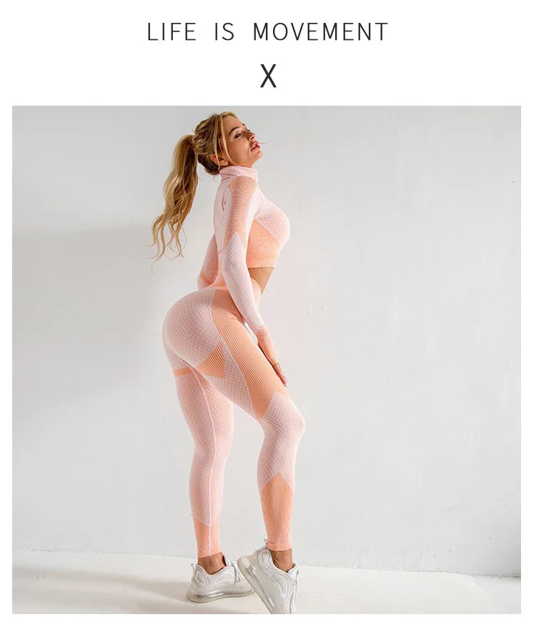 High-Waisted Leggings for Women, Perfect for Yoga and Fitness, Seamless and Peach-Bum Design