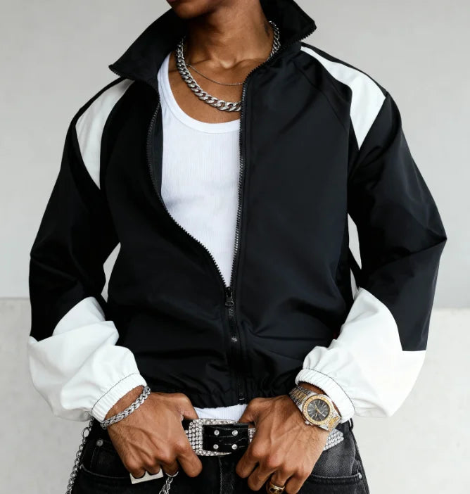 Lightweight Color Block Jacket