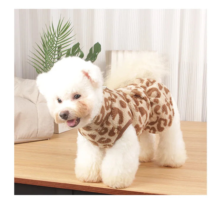 Leopard Print Dog Princess Skirt