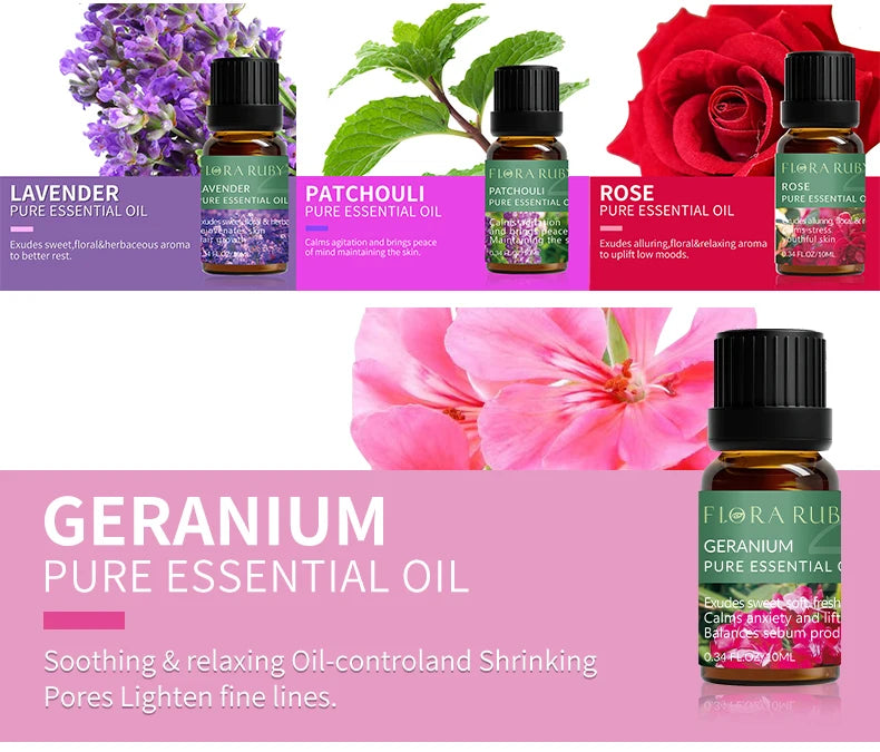 36 Natural Aromatherapy Essential Oils
