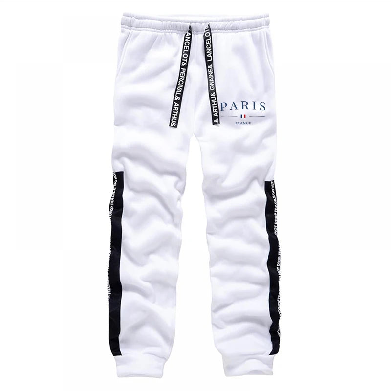 Men's Tracksuit 2 Pcs Sets Print Casual Hooded Sweatshirts Outdoors Sports Jogging Clothing Classic Fashion Single Hoodie Pants