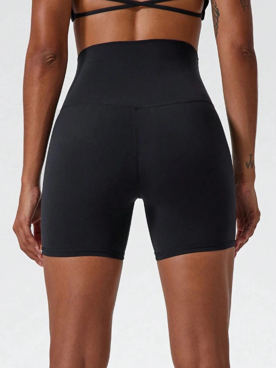 Women'S High-Waisted Stretchy Shorts - Slimming Summer Workout Shorts, Sexy Butt-Lifting Design, Casual and Versatile Styl