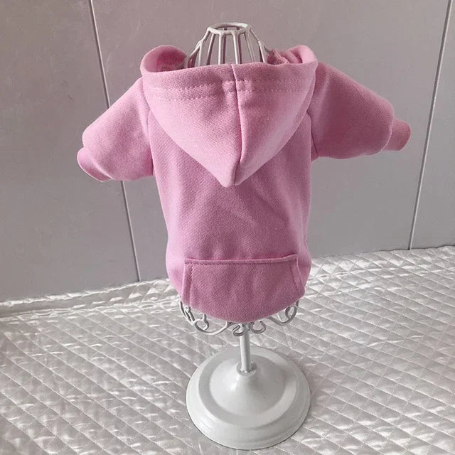 Cozy Pocket Dog Hoodie Coat