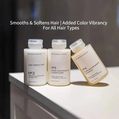 Hair Care Series No.3,4, 5, 6 Hair Mask,Shampoo,Bond Smoother,Conditioner To Clean,Hydrate & Control Frizz Repair Split Ends