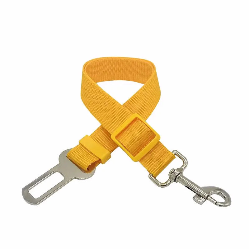Cat Car Seat Belt Dog Accessories Adjustable Harness Lead Leash Small Medium Travel Clip Puppy Collar Leash Pet Items Dog Harnes
