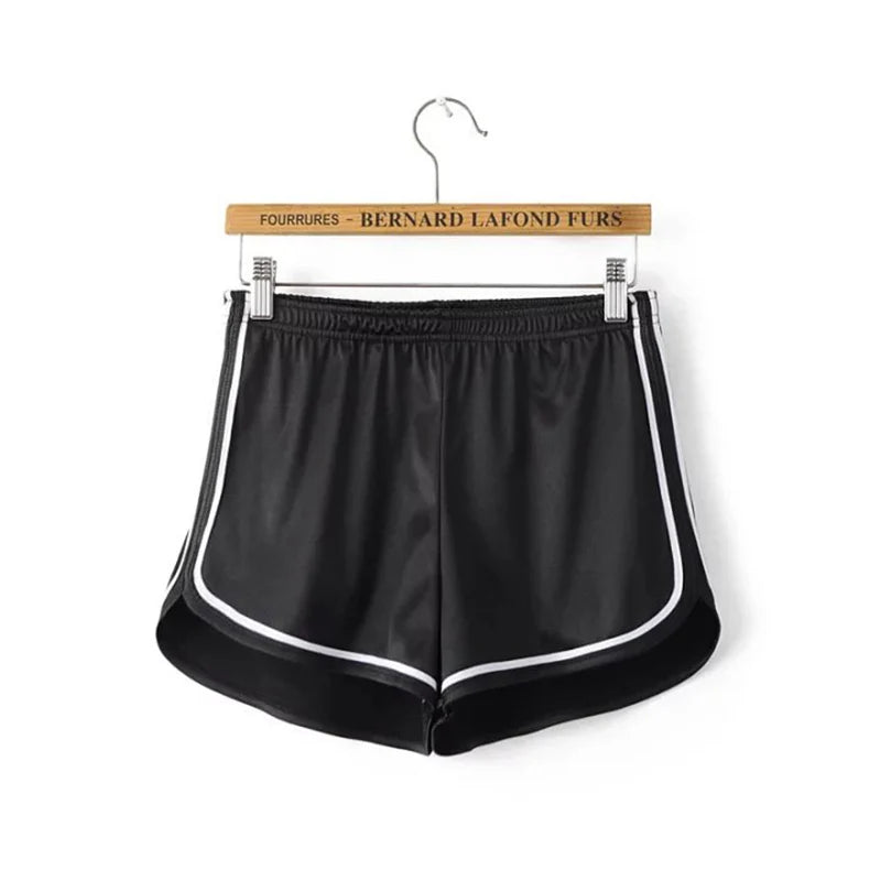 Women Shorts Summer Silk Slim Beach Casual White Shorts Hot