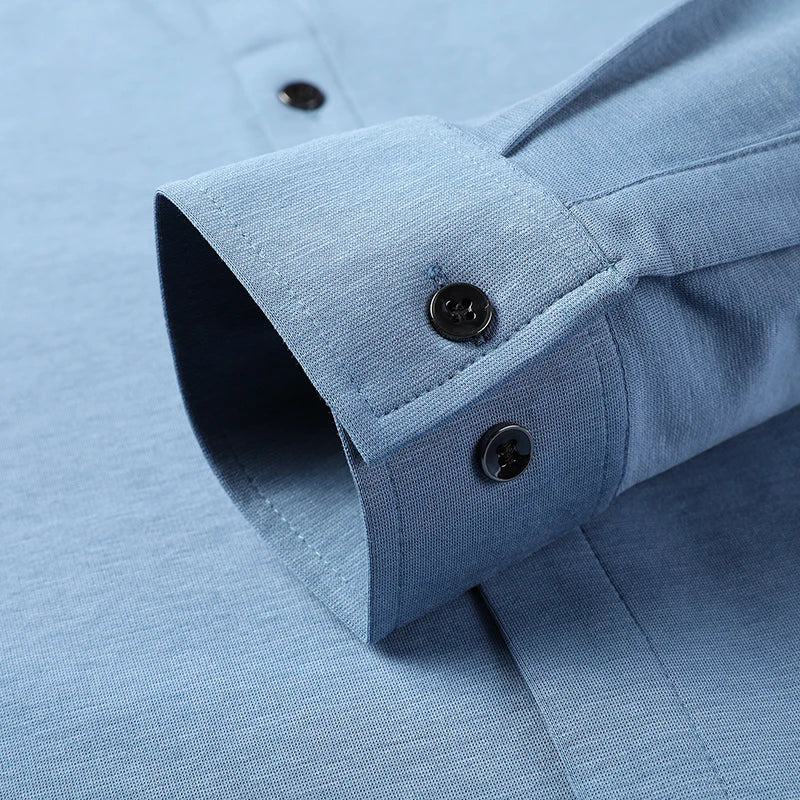 Mulberry Silk Blend Slim Shirt