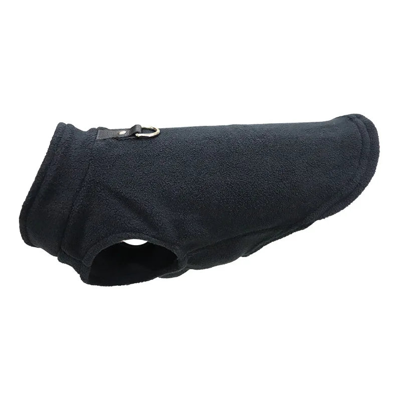 D-Ring Warm Fleece Dog Vest
