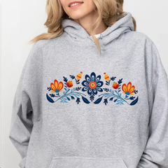 Washed Graphic Oversized Hoodie Women