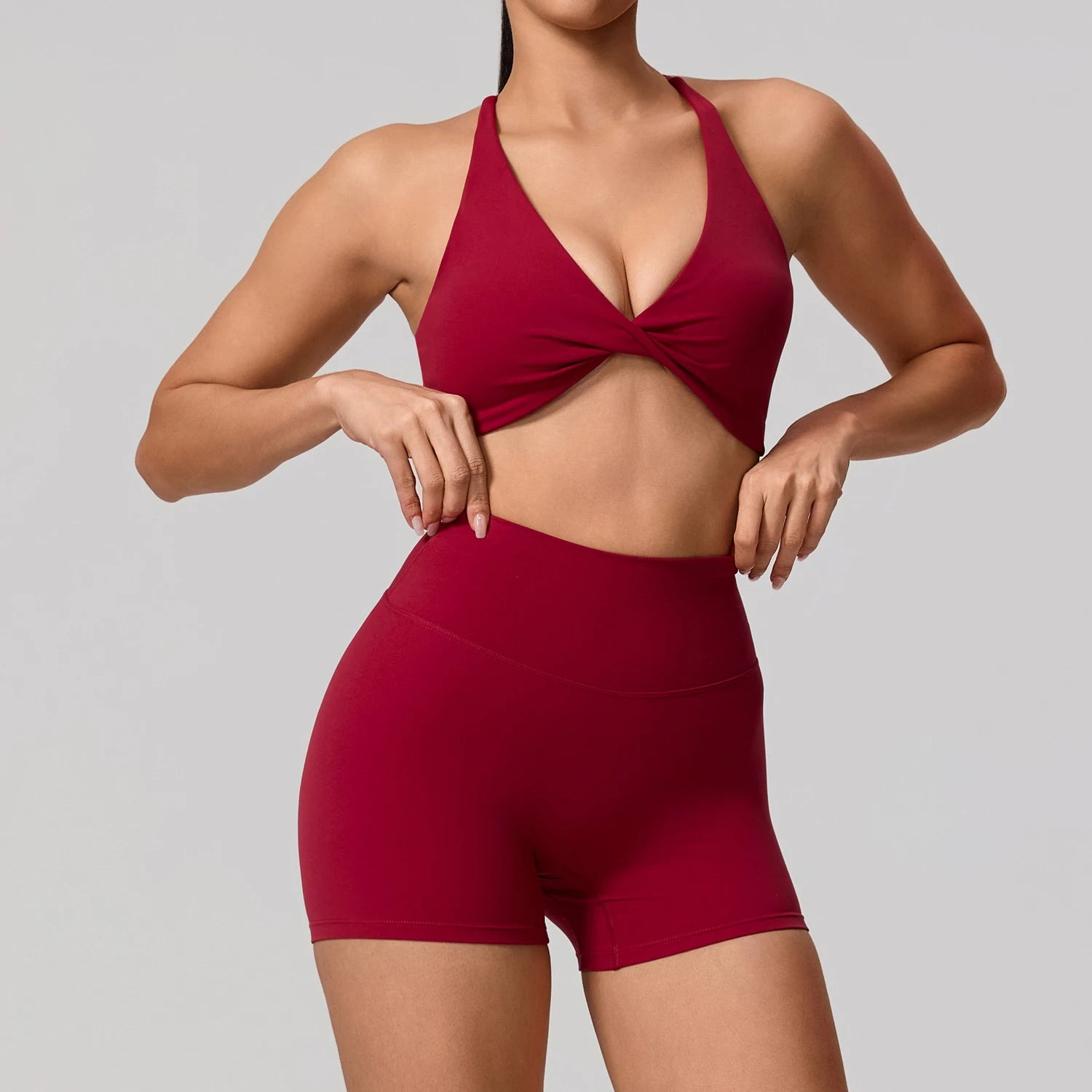 Summer 2PCS Yoga Suit Sports Set Women Quick-Dry Gym Set Women Tracksuit Running Workout Long Sleeve Sports Shirt Yoga Clothing