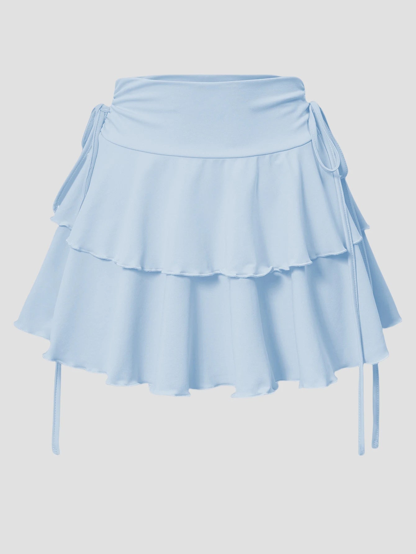 Modern High Waist Mini Skirt