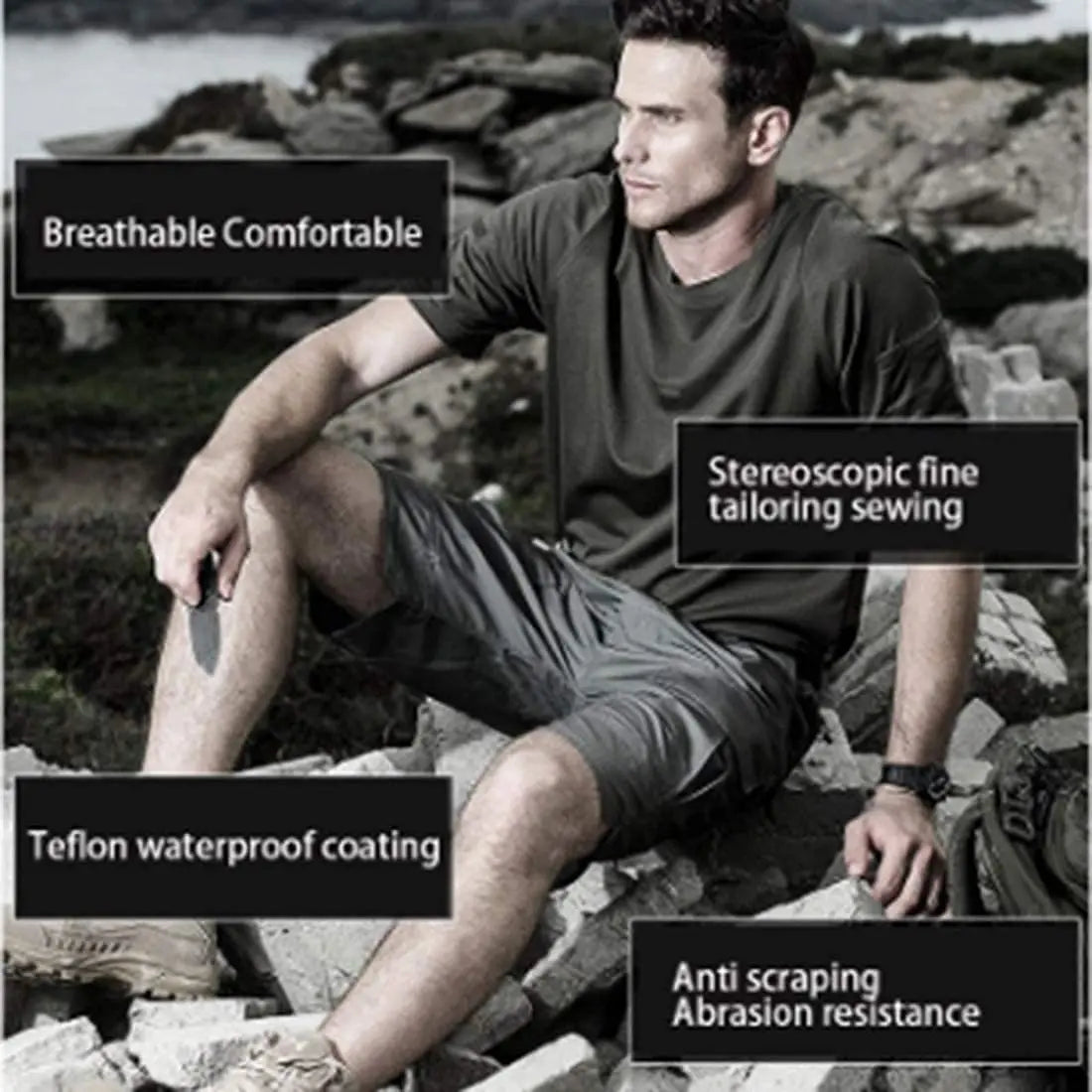 Urban Tactical Cargo Summer Shorts