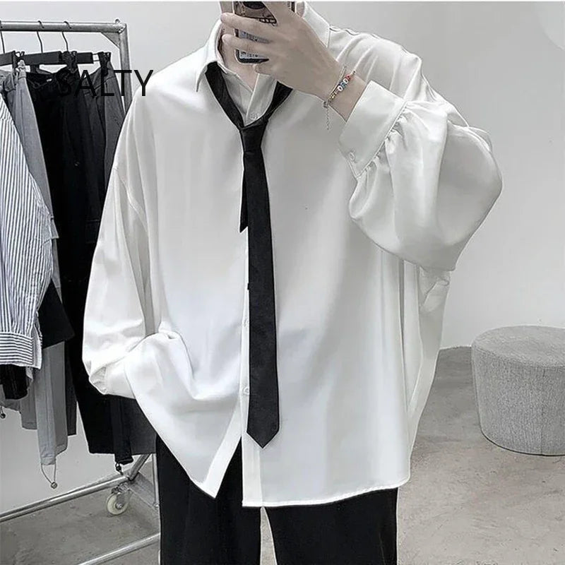 Loose Office Button Shirt Women