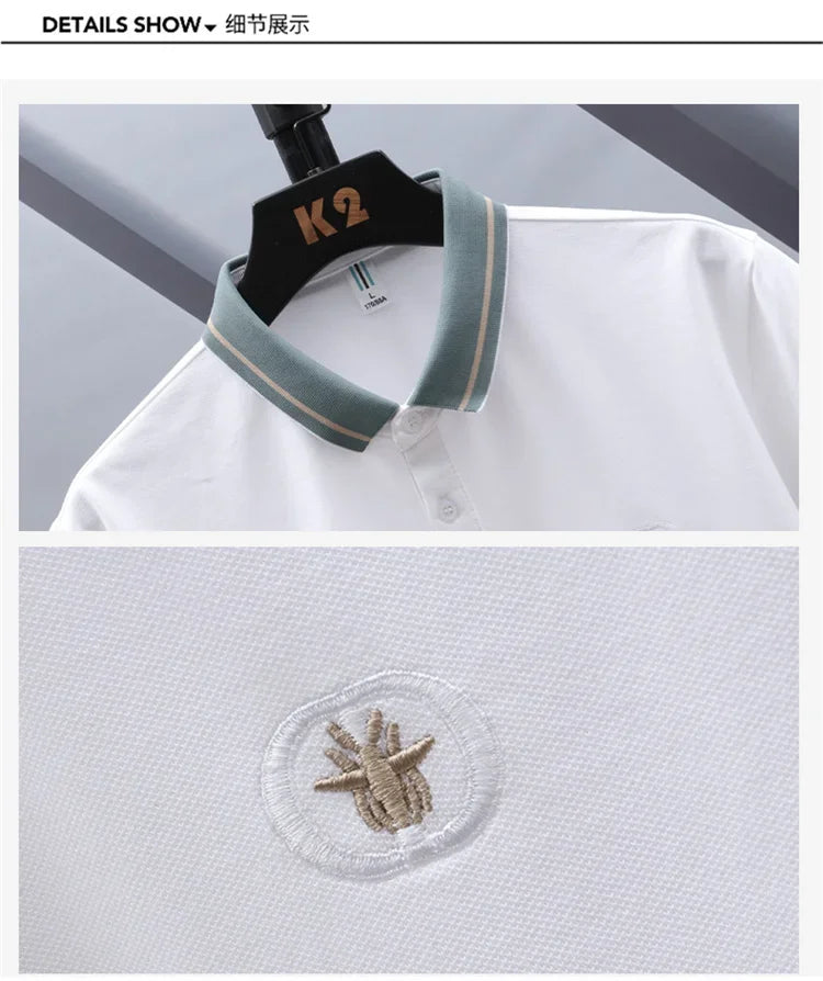 Loose Plus Size Cotton Polo