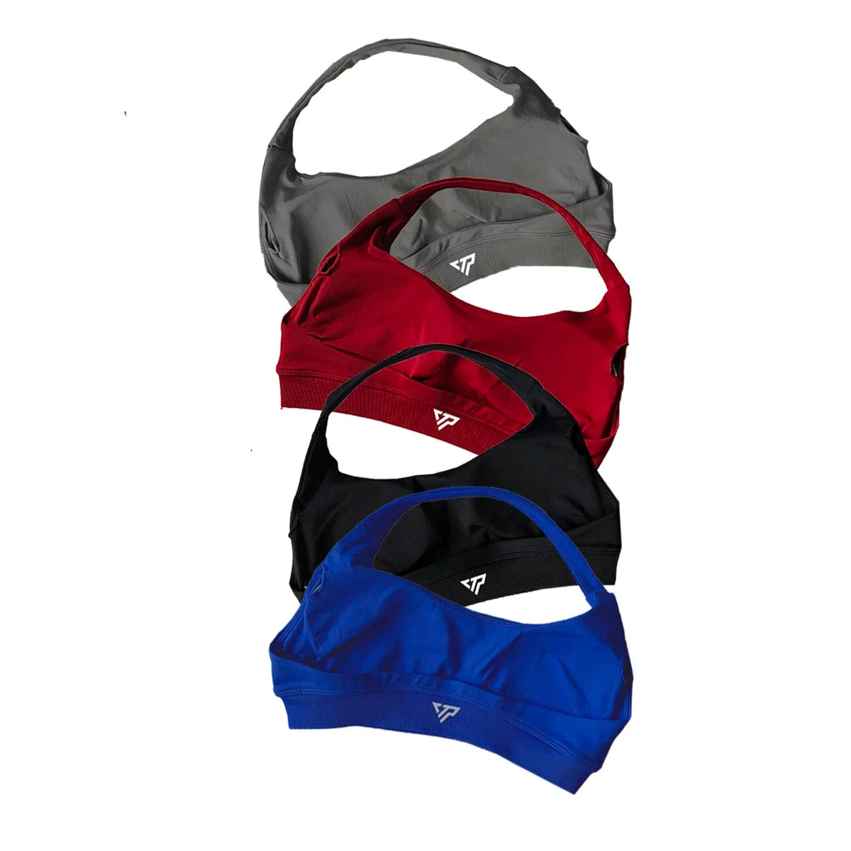 KEEP THAT PUMP Strappy Sports Bra With Logo High Support Womens Yoga Seamless Workout Top Elasticity Fitness Running Gym Bras