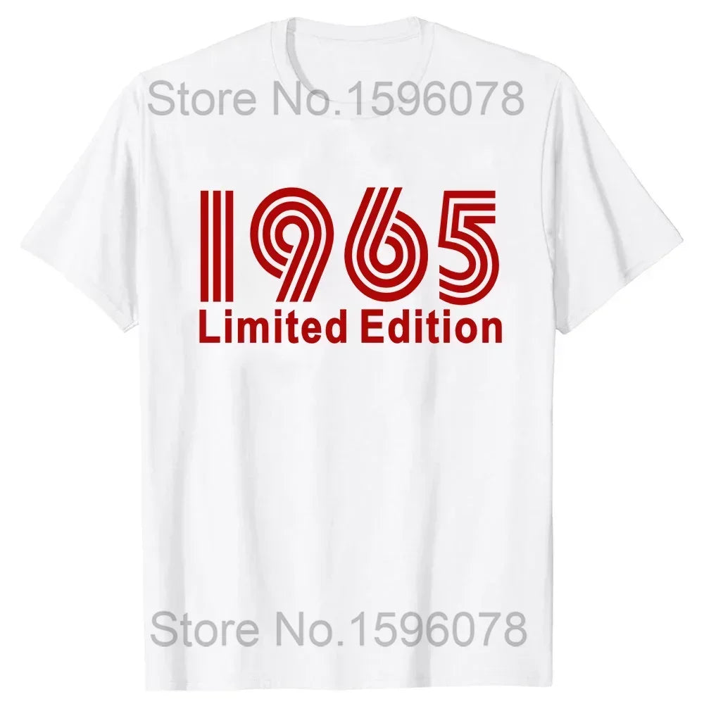 Vintage 1965 Birthday Graphic Tee