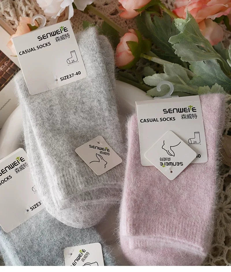 Plush Winter Mid Tube Socks