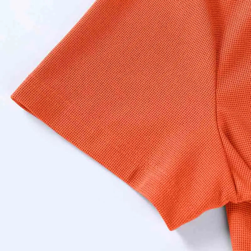 2026 New Men's Casual and Fashionable Simple Collared Short Sleeved Polo Shirt Summer Comfortable Breathable and Versatile Top