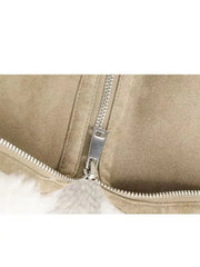 Reversible Fleece Streetwear Winter Jacket