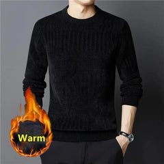 Thick Knit Winter Crew Sweater