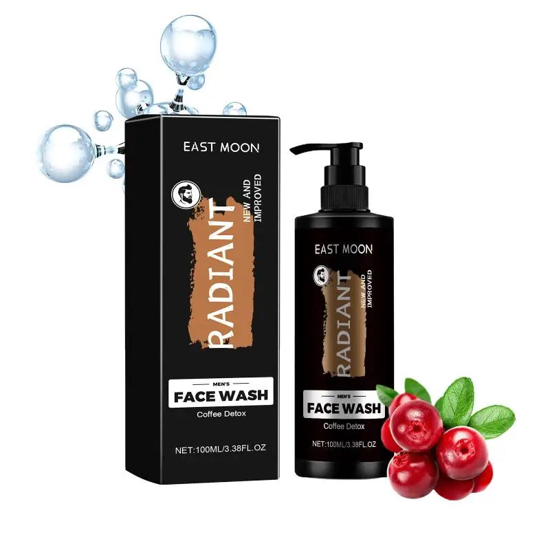 Men Facial Wash Deep Cleansing Oil Control Exfoliating Whitening Moisturizing For Daily Skin Care Dullness Removal