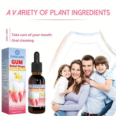 Oral Breath Freshening Drops, Plant-Based Oral Care, Freshens Breath, Cleans Teeth, and Removes Tongue Coating.