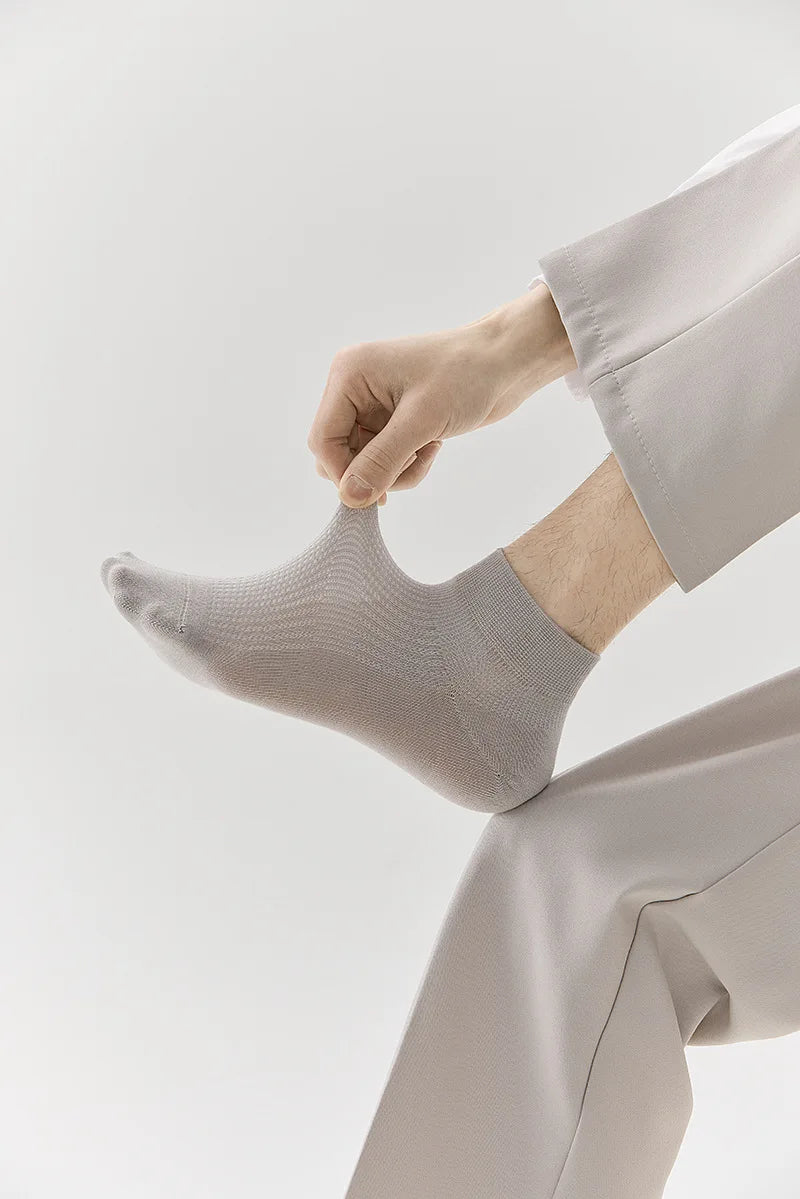Bamboo Fiber Cool Ankle Socks